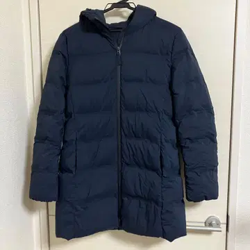 [ UNIQLO ] 심리스 다운 숏코트 S 네이비