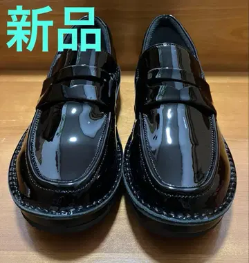 [ 미사용 ] 돌체 가죽 신발 로퍼 25cm 3E