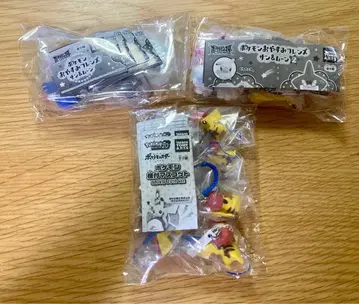 포켓몬 피규어 10개 + 피카츄 족자봉 마스코트 7종 세트