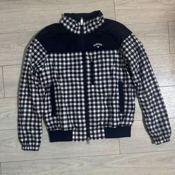 캘러웨이 체크 무늬 자켓 S 사이즈