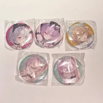 rurudo FALLEN 팝업스토어 캔뱃지 5개 세트