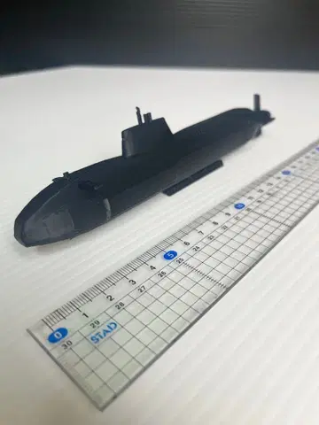 영국 Astute급 원자력 잠수함 1/500