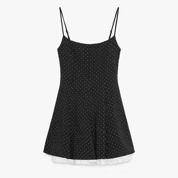 ZARA 도트 무늬 미니 원피스 M 사이즈