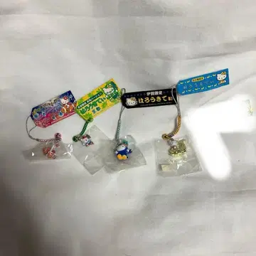 헬로키티 고토치 한정판 스트랩 4개