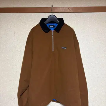 XLARGE 브라운 집업 트레이닝복 XL