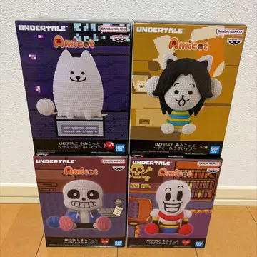 UNDERTALE 아미코토 피규어 4개 세트 2