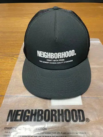 NEIGHBORHOOD 메쉬 캡 블랙
