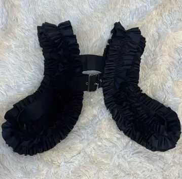 noir kei ninomiya 21AW 프릴 하네스