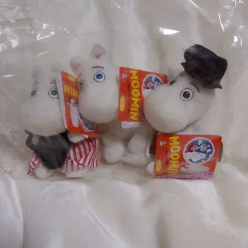 무민 봉제 인형 3개 세트