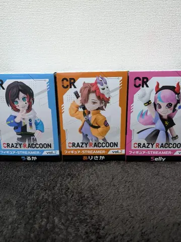 CRAZYRACCOON 피규어 Selly 아리사카 우루카 gigo 한정판