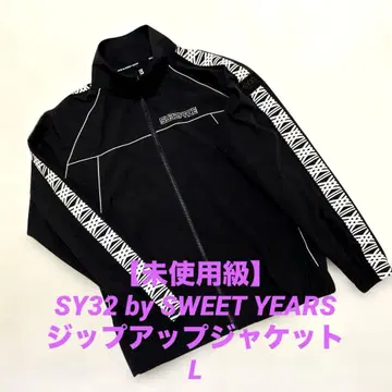 [ 미사용급 ] SY32 SWEET YEARS 나일론 자켓 블랙 L