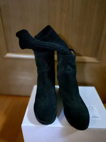 미사용/니트 탈부착 숏부츠