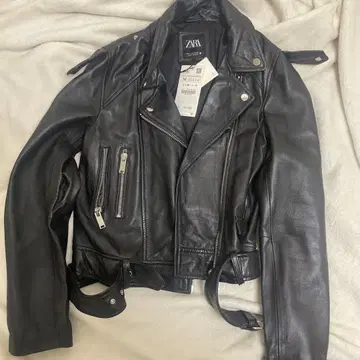 ZARA 블랙 라이더 자켓 M
