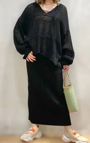 LOWRYS FARM 시스루 메쉬 셋업