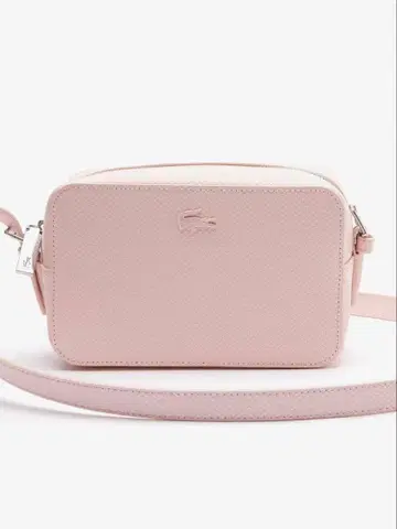 LACOSTE 샹타코 클래식 스몰 숄더백 라이트 핑크