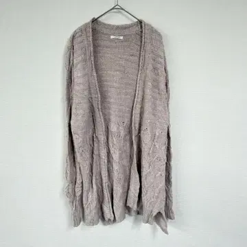 maurices [ S ] 라이트 베이지 가디건 니트 겉옷 심플