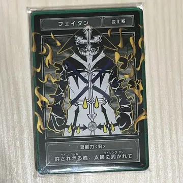 HUNTER x HUNTER 스탯 카드 페이탄