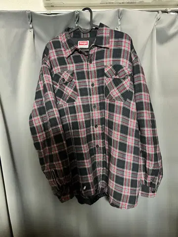 wrangler 플란넬 셔츠 퀼팅