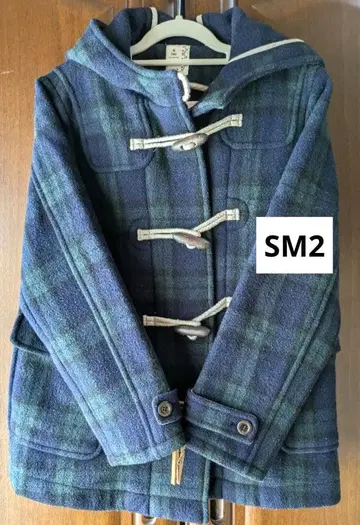 SM2 더플 코트 블랙워치