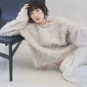 갸루다 가란테 샤기 2WAY 가디건