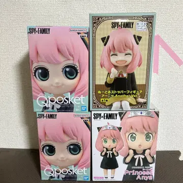 SPY x FAMILY Anya Qposket 피규어 4체 세트