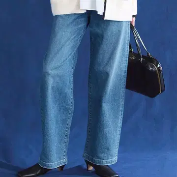 [23구] 23구 DENIM 스트레치 와이드 팬츠