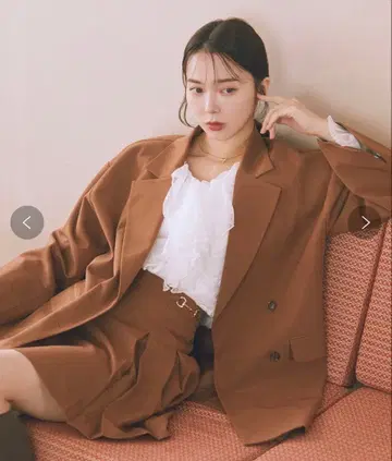 어스뮤직에코로지 브라운 BIG 자켓