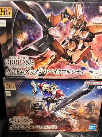 미개봉 새상품 HG 발바토스 루푸스 + 구시온 리바이크 풀 시티