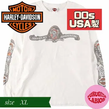 00'S Harley-Davidson 롱T셔츠 USA제