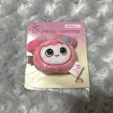 TWICE LOVELYS 봉제 인형 헤어핀 모모