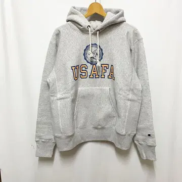 미사용 새상품 Champion 챔피온 후드티 그레이 XXL