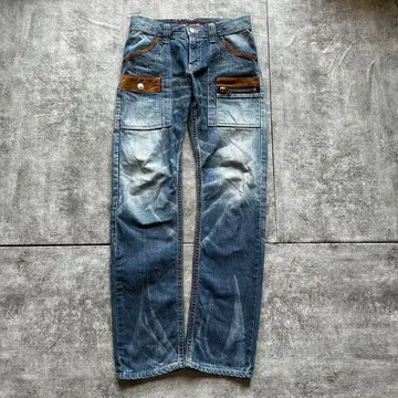 아카이브 그런지 에드윈 페이드 데님 팬츠