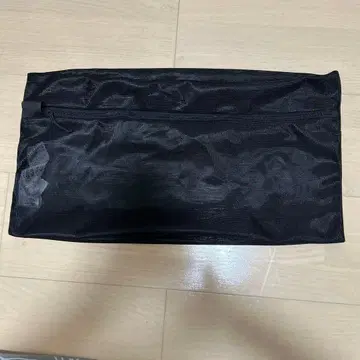 무인양품 트래블 메쉬 파우치 블랙 2개 세트