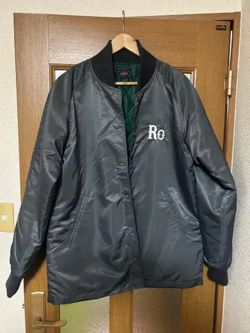 ROTAR 바시티 자켓 XL 차콜 그레이