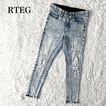 RTEG 아담스 저글러 스키니 데님 팬츠 I.W.D.R S