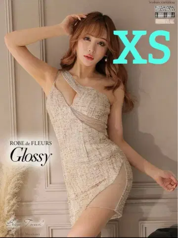 ROBE de FLEURS 원숄더 드레스 xs 사이즈
