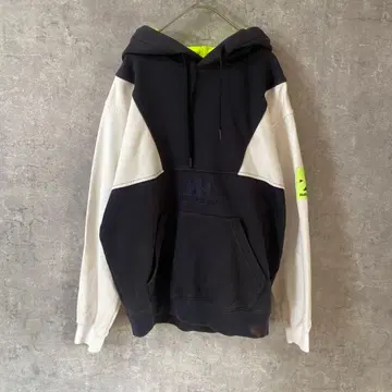 H/H 헬리한센 바이컬러 맨투맨 후드티 S 사이즈 자수 로고