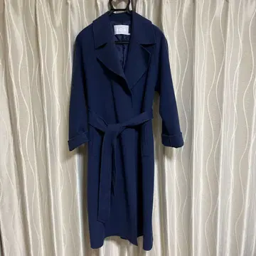 새상품, 미착용 ICB 롱 코트 네이비