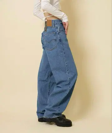 리바이스 데님 BAGGY DAD 사이즈 26