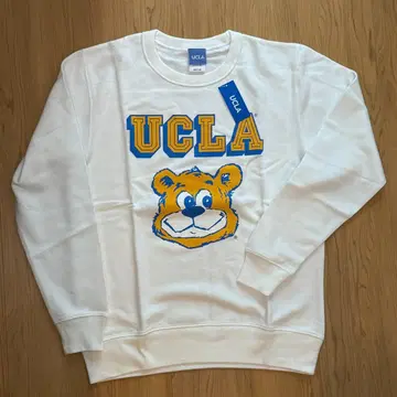 택 포함 새상품 M UCLA 트레이닝복 화이트 흰색 맨투맨 남성용