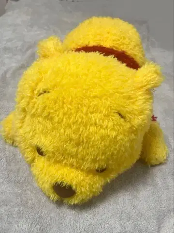 곰돌이 푸 봉제 인형 엎드린