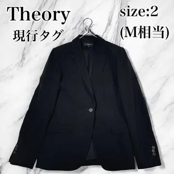 새상품급 Theory 띠어리 테일러드 자켓 싱글 현행 택 블랙 M