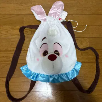 디즈니 스토어 화이트 토끼 백팩 이상한 나라의 앨리스 미사용 새상품