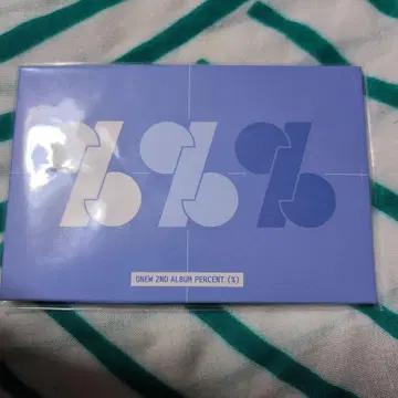 onew percent pop up 굿즈 postcard set