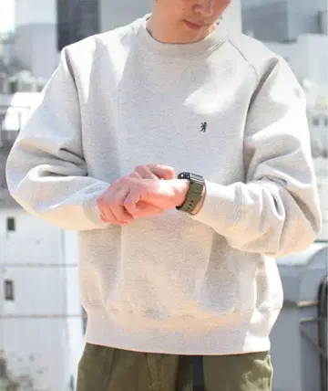짐플렉스 스윙 슬리브 크루넥 풀오버 맨투맨