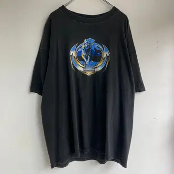 Harley Davidson 프린트T셔츠 하레이 아메카지 구제 의류 블랙