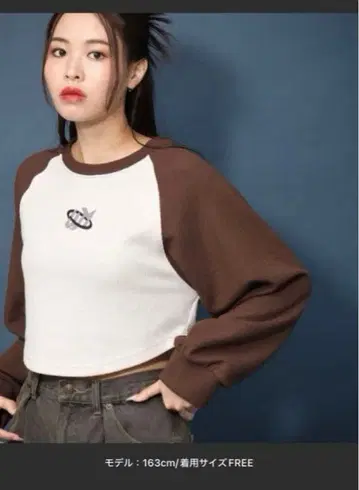 PAGEBOY 와플 래글런 롱T