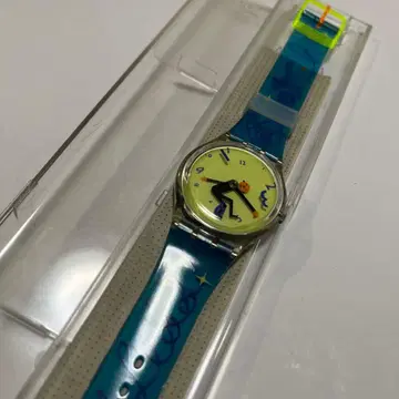 스와치 GK229 고무 벨트 미사용 SWATCH