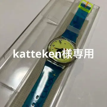 스와치 GK229 고무 벨트 미사용 SWATCH