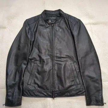 새상품급 나노 유니버스 싱글 가죽 자켓 램 가죽 블랙